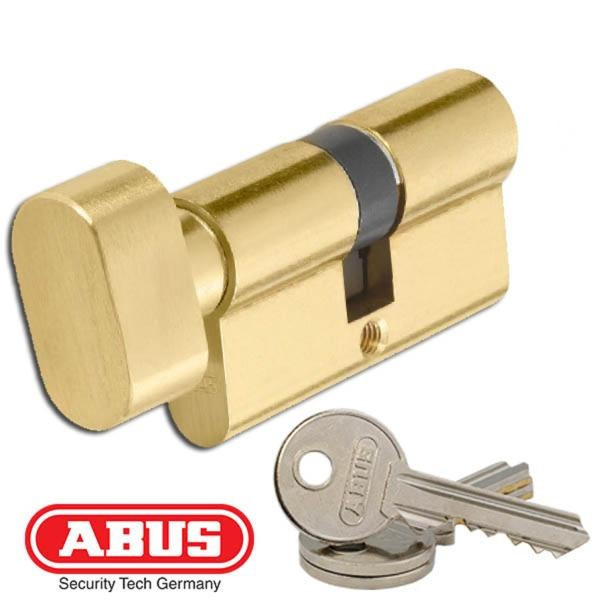 Wkładka Abus 105 - KE45 z gałką 30G/30 mosiądz matowy