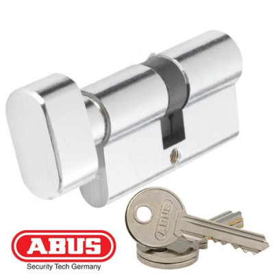 Wkładka Abus 137 - KE45 z gałką 50G/30 nikiel