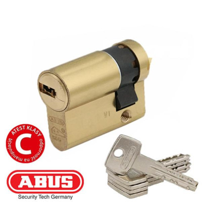 Wkładka Abus 202 - D10 30/10 mosiądz matowy