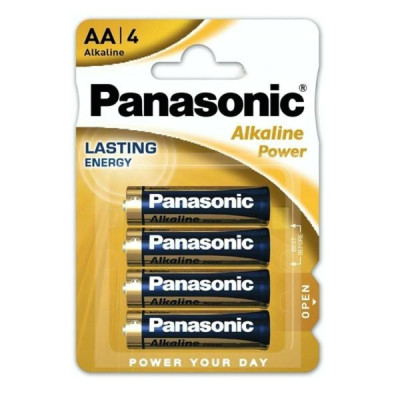 Bateria Panasonic - AA - LR6 - 4szt. - blister