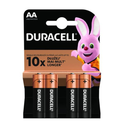 Bateria Duracell - AA - LR6 - 4 szt. - blister