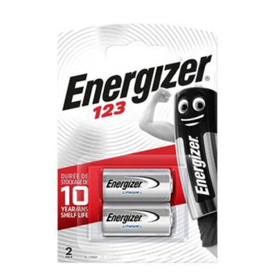 Bateria Energizer - 123 - 2 szt. - blister