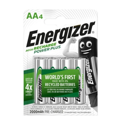 Akumulator Energizer - 2000mAh - AA - HR6 - 4 szt. - blister