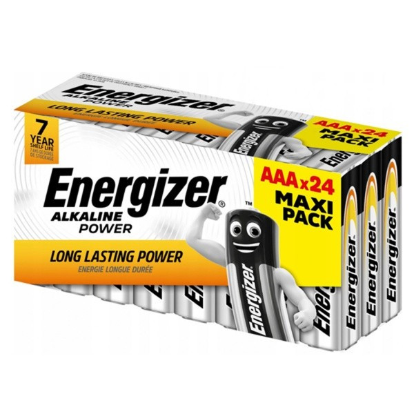 Bateria Energizer - MAXI PACK - AAA - LR03 - 24 szt.