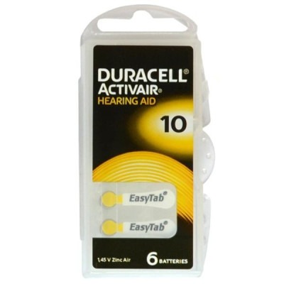 Bateria Duracell - 10 - 6 szt. - blister