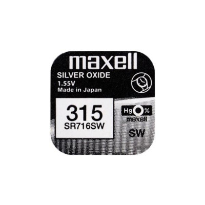 Bateria Maxell - 315 - SR716SW