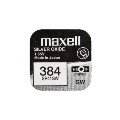Bateria Maxell - 384 - SR41SW