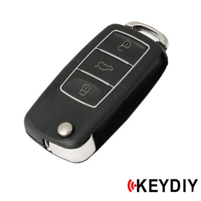 Keydiy 404 - B01-3 Lux Czarny - klucz surowy