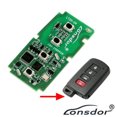 Lonsdor 001 - LT20-04 - Toyota / Lexus - płytka PCB