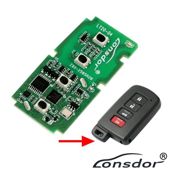 Lonsdor 001 - LT20-04 - Toyota / Lexus - płytka PCB