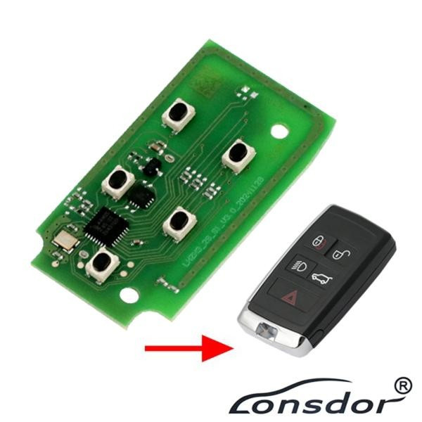 Lonsdor 006 - JL-KY5 - Land Rover / Jaguar 2018-2022 433 MHz - płytka PCB