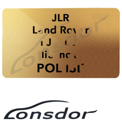 Lonsdor - JLR Land Rover i Jaguar licencja POL ISE