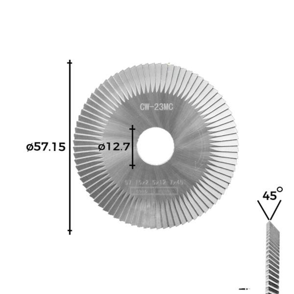 Frez 001 - CW-23MC - HSS