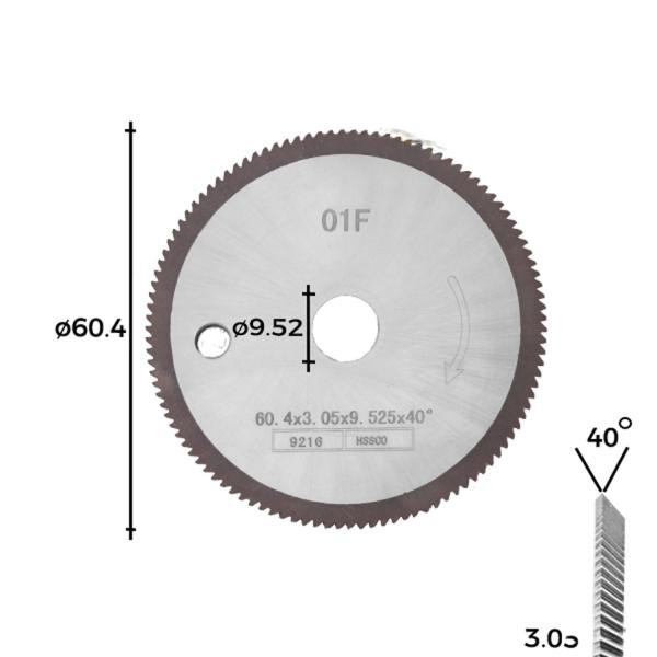 Frez 002 - 01F - HSS