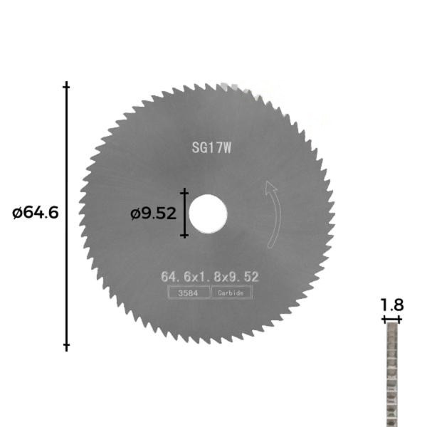 Frez 031 - SG17W - WIDIA