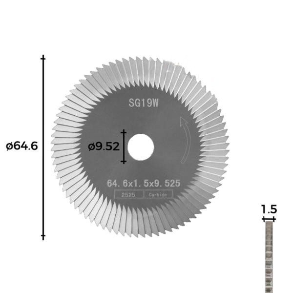 Frez 033 - SG19W - WIDIA