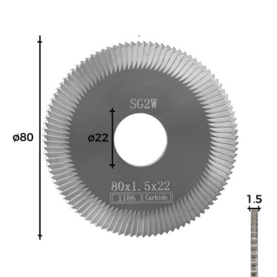Frez 038 - SG2W / FP21W - WIDIA