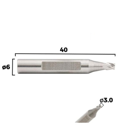 Frez 131 - EW6030B - 3,0 mm - WIDIA