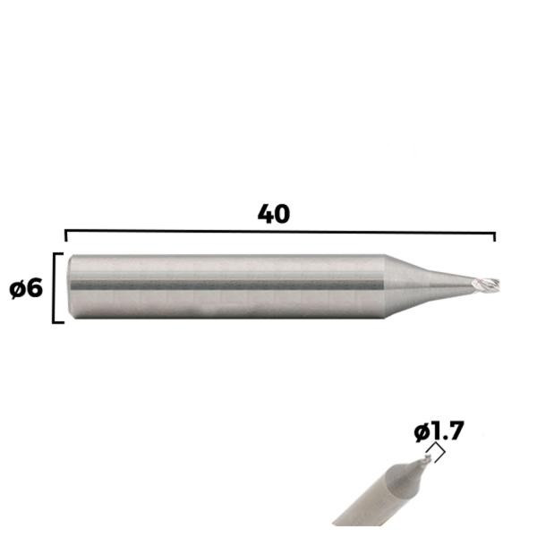Frez 183 - EW6017B - 1,7 mm - WIDIA