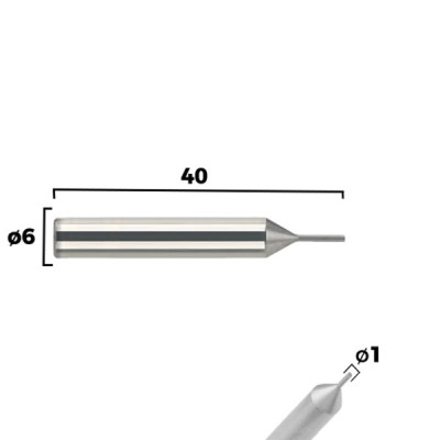 Pilot 132 - TH6110 - 1,0 mm - HSS