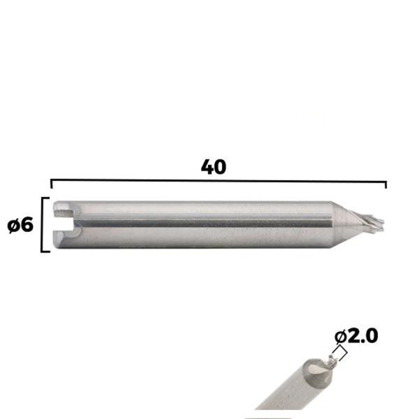 Frez 142 - W302M - 2,0 mm - WIDIA