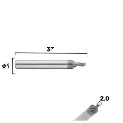 Frez 159 - V037 - 2,0 mm - WIDIA
