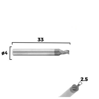 Frez 160 - V003 - 2,5 mm - WIDIA