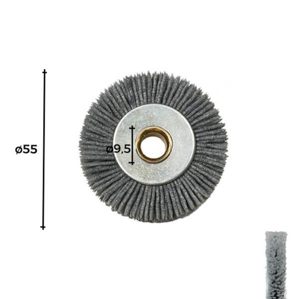 Szczotka 007 - 55*15*9,5 - nylon