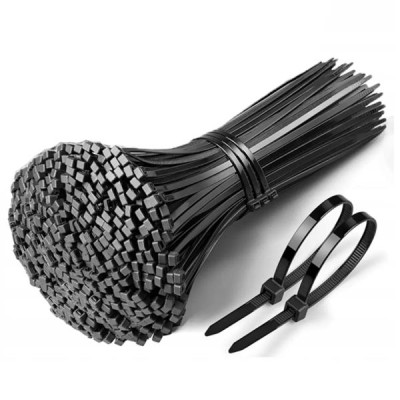 DK 255 - opaska zaciskowa 2,5 mm x 200 mm - czarna - 100 szt.