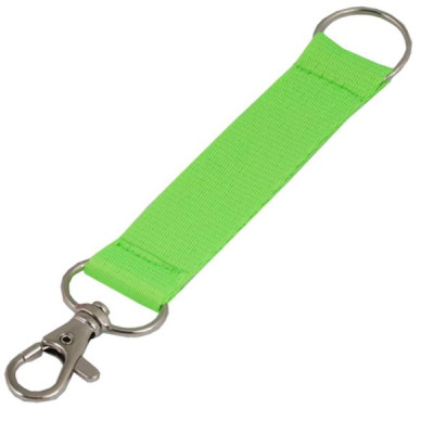 Smycz 240 - 20 mm - seledyn neon - krótka (brelok)