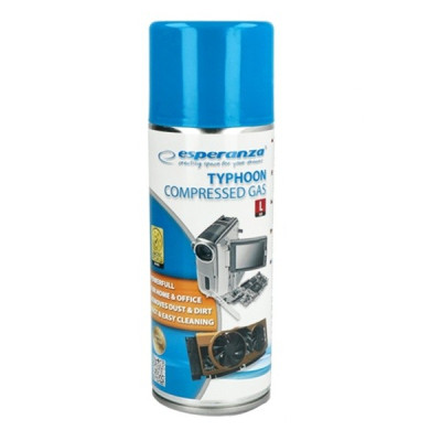 Sprężone powietrze Esperanza Typhoon 400ml