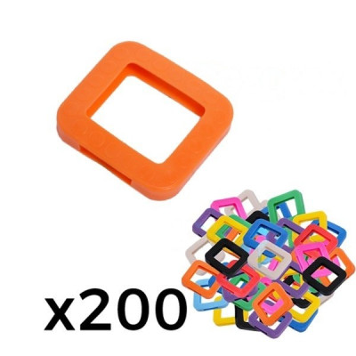 Nakładka 002 - kwadratowa - MIX 200 sztuk
