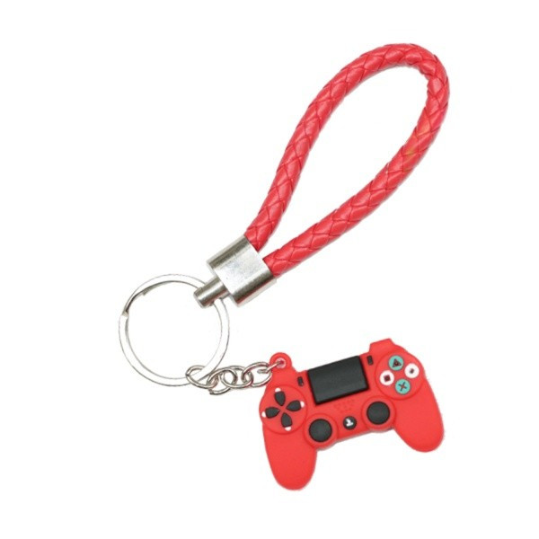 Brelok do kluczy 034 - joystick - czerwony