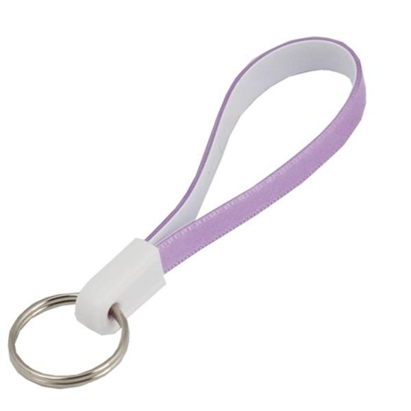 Brelok do kluczy 119 - adloop liliowy
