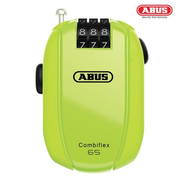 Zabezpieczenie antykradzieżowe Abus 510 - Combiflex StopOver 65 - neon