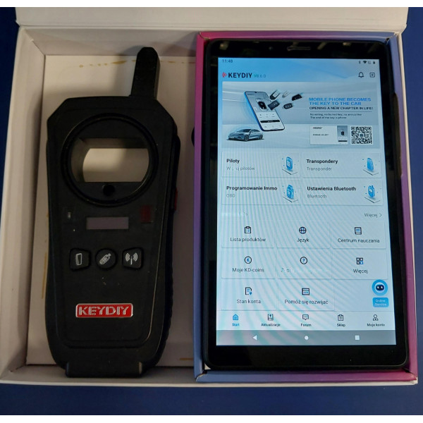 KEYDIY KD-X2 + Tablet LENOVO TabM7