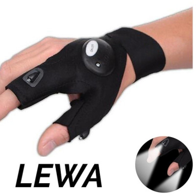 DK 002 - Rękawiczka z latarką LEWA
