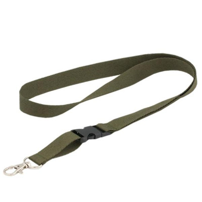 Smycz 025 - 15 mm - szybkozłączka - khaki