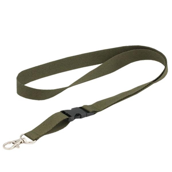 Smycz 025 - 15 mm - szybkozłączka - khaki