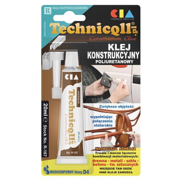 Technicqll 004 - Klej konstrukcyjny poliuretanowy 20ml
