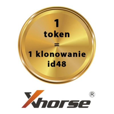 Xhorse - 1 token do klonowania transpondera id48