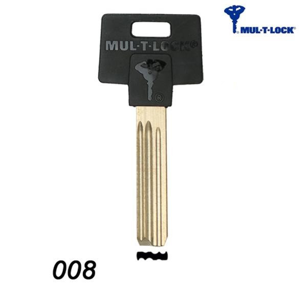 Mul-T-Lock 008 - klucz surowy