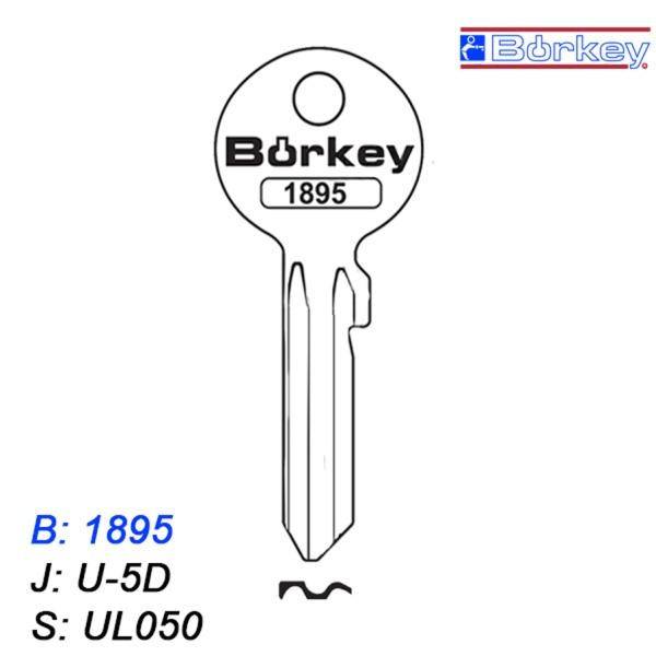 KMB038 - klucz surowy - Borkey 1895