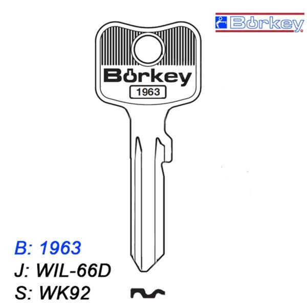 KMB047 - klucz surowy - Borkey 1963