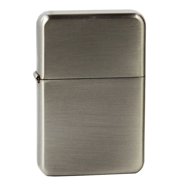 Tasman 010 - zapalniczka benzynowa - grey nickel brushed