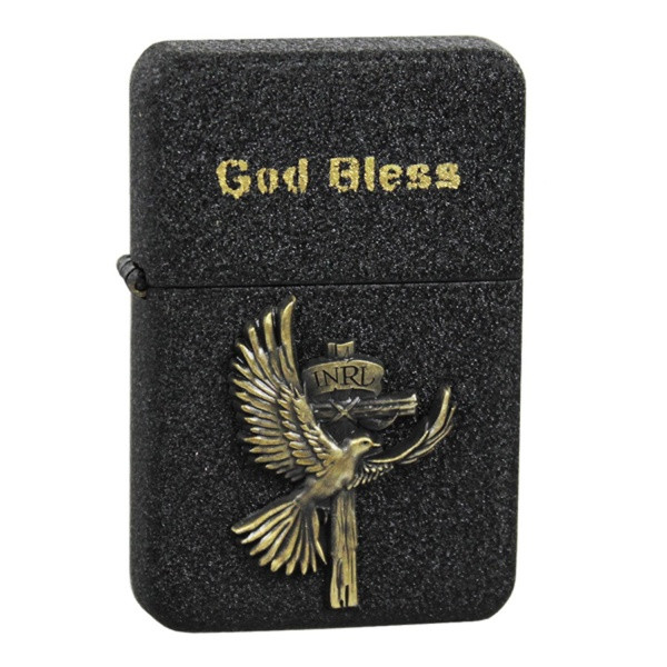 Tasman 019 - zapalniczka benzynowa - God Bless
