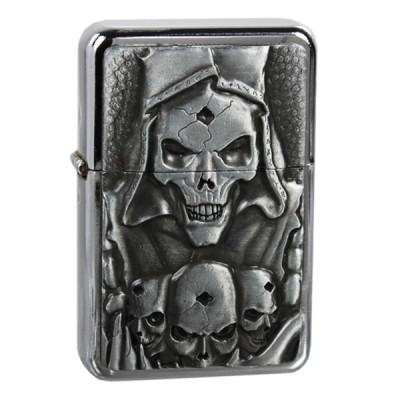 Tasman 022 - zapalniczka benzynowa - Skulls