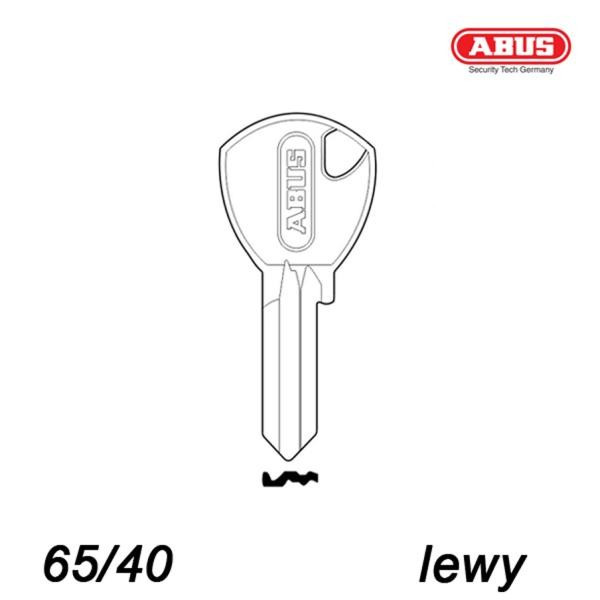Abus 049 - klucz surowy - do kłódek 65/40 - lewy