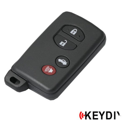Keydiy 804 - TDB03-4 (Black) - klucz surowy - pilot