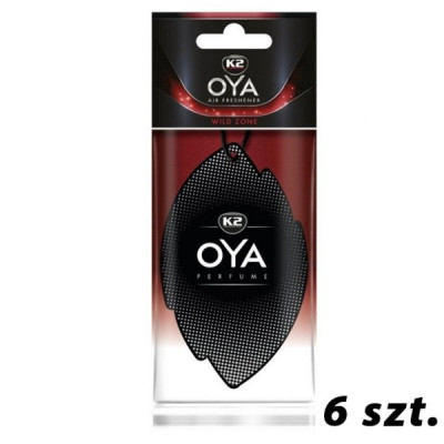 Zapach samochodowy 005 - K2 Oya - Wild Zone - 6 szt.